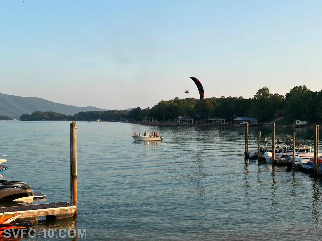 Mitchel's Marina fire work show at Mariners Landing