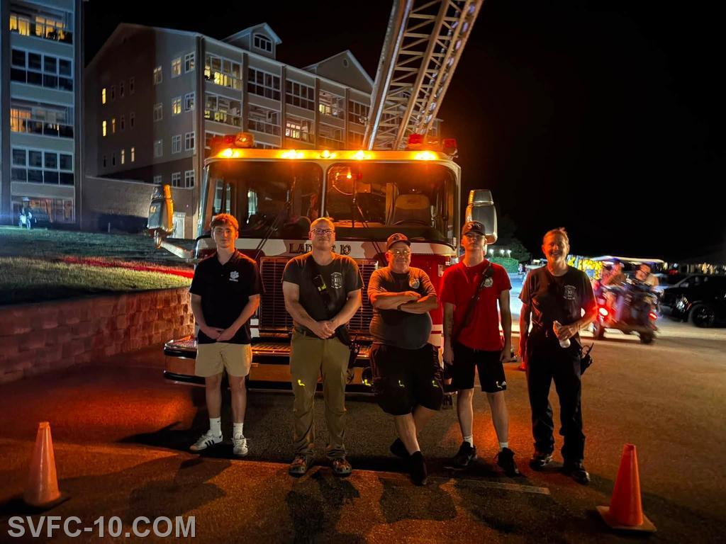 Mitchel's Marina fire work show at Mariners Landing