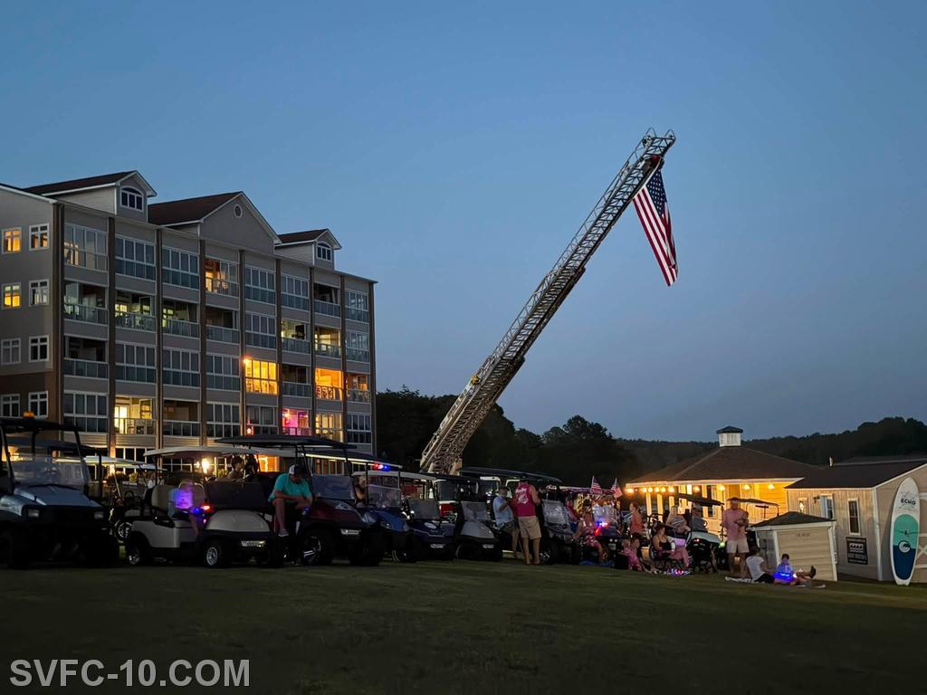 Mitchel's Marina fire work show at Mariners Landing