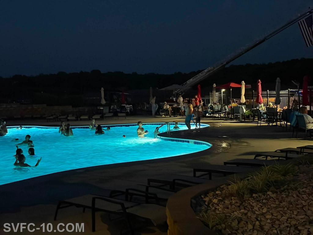 Mitchel's Marina fire work show at Mariners Landing